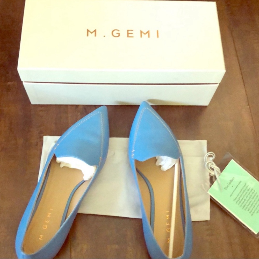 M. Gemi Women's Blue Flats